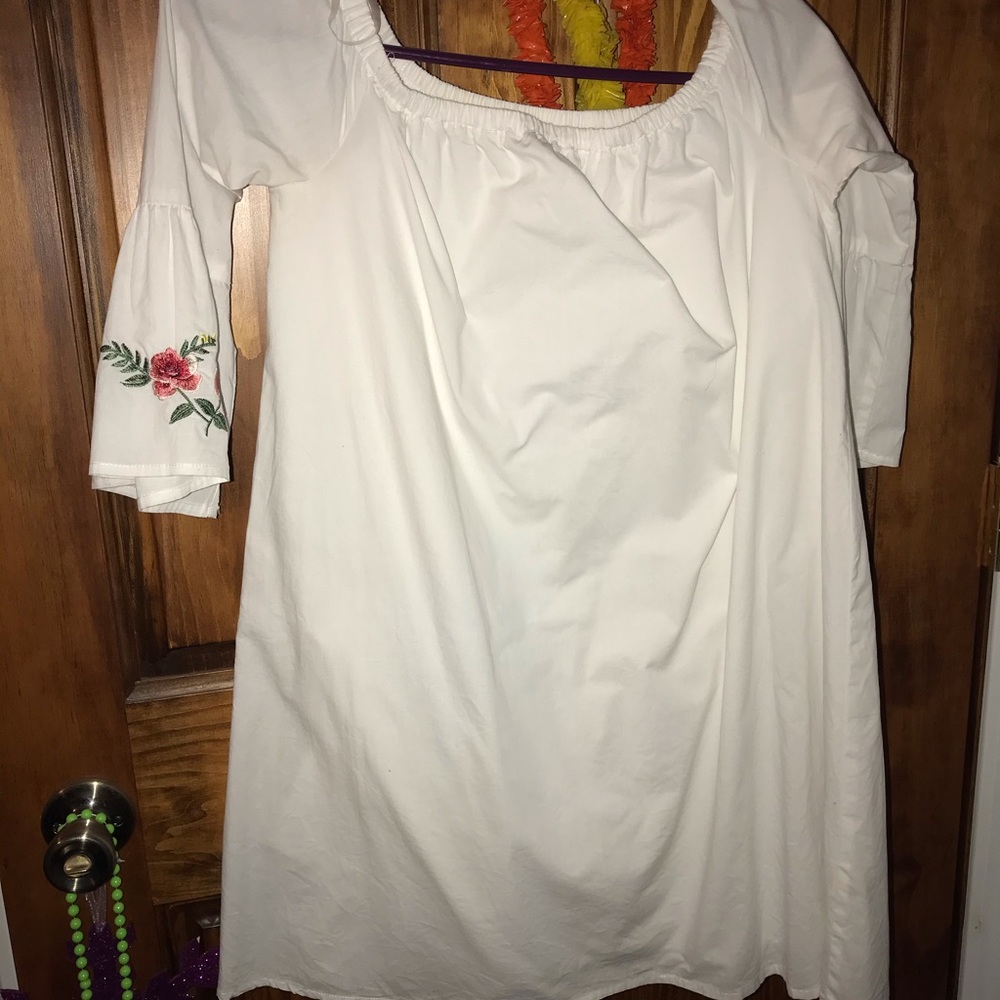 White dress